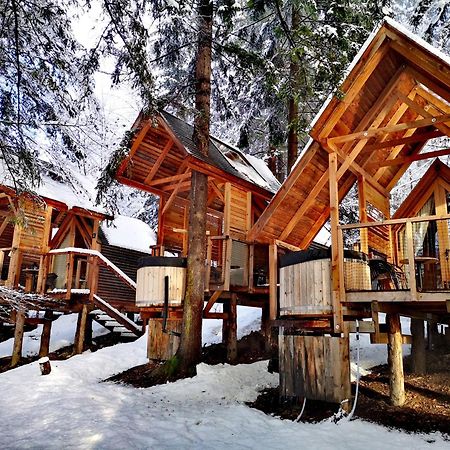 Ribno Alpine Glamping Hotell Bled Eksteriør bilde